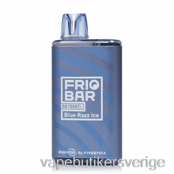 Vape Sverige Freemax Friobar Db7000 Engångsblå Razz Ice